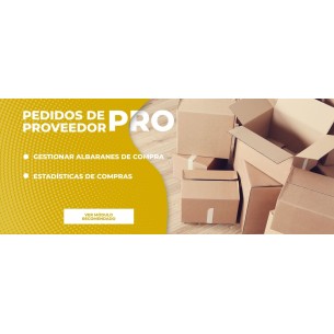 Pedidos de suministros Pro