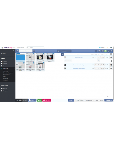 POS /PDV Caisse pour magasin physique pour Prestashop