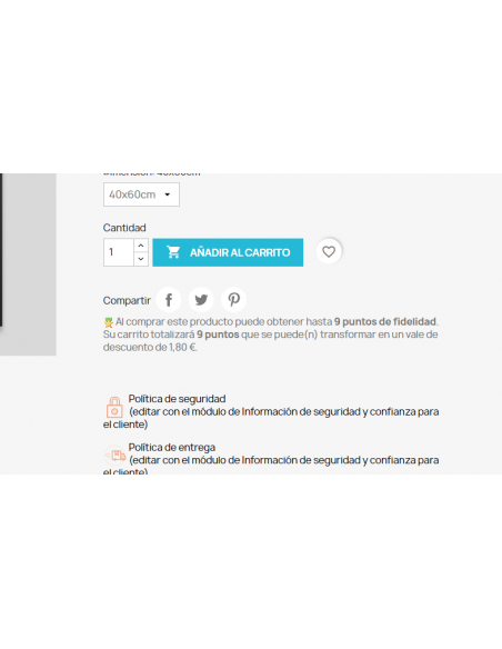 Module de points de fidélité