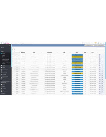 Preparación de pedidos